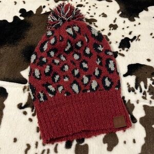 CC Leopard Beanie